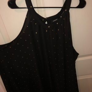 Black patterned 5X tank